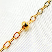 14K Gold Filled Ball Satellite Chain